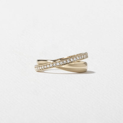 0.19 TCW Round Eternity Lab Grown Diamond Wedding Band