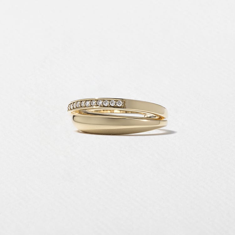 0.19 TCW Round Eternity Lab Grown Diamond Wedding Band