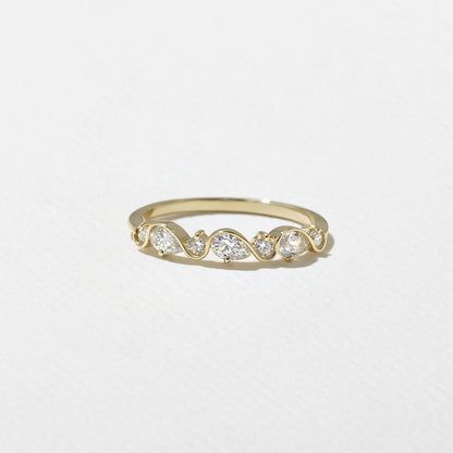 0.30 TCW Round Eternity Lab Grown Diamond Wedding Band