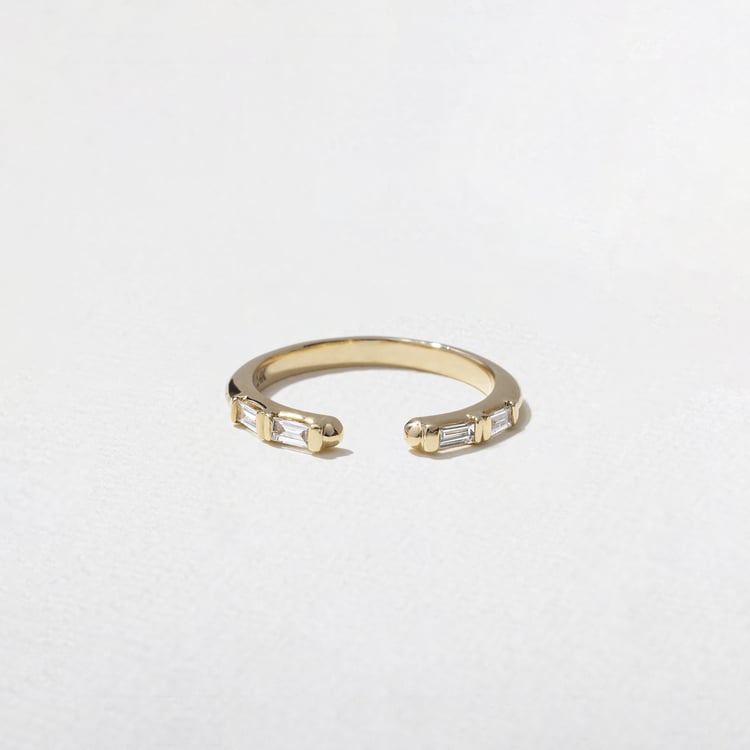 0.24 TCW Baguette Eternity Lab Grown Diamond Wedding Band