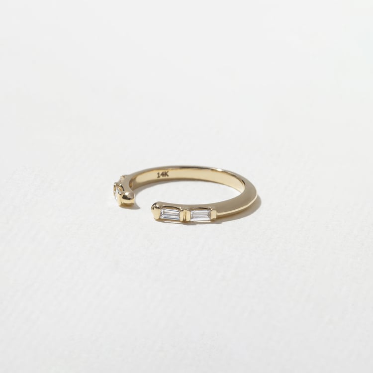 0.24 TCW Baguette Eternity Lab Grown Diamond Wedding Band