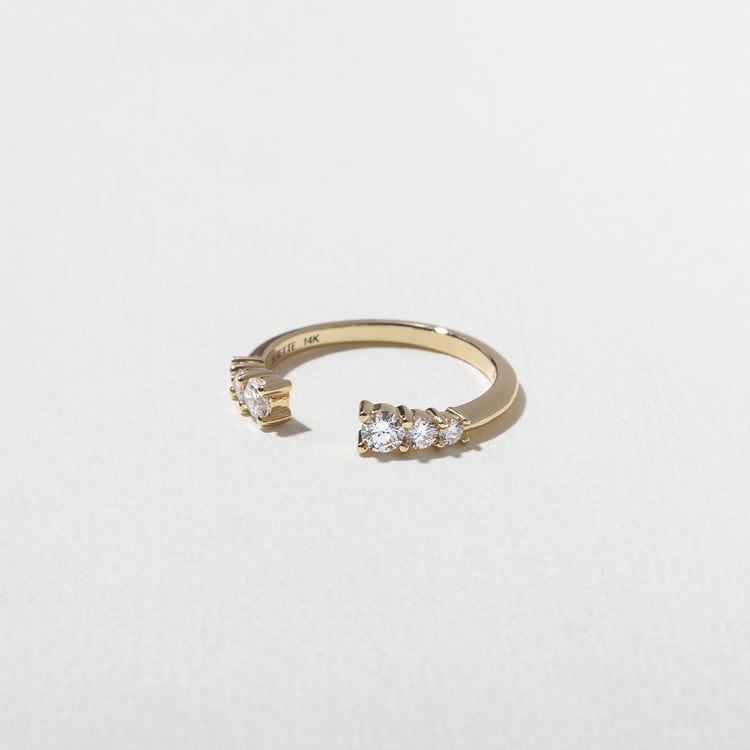 0.38 TCW Emerald Eternity Lab Grown Diamond Wedding Band
