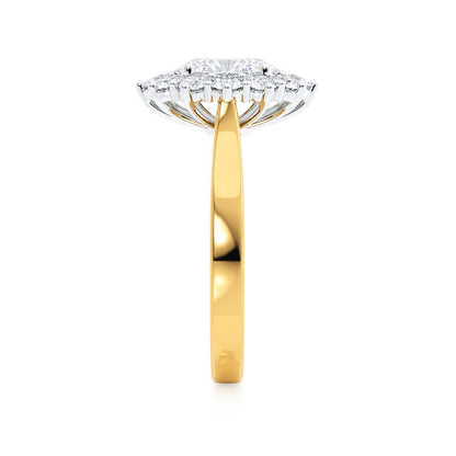 Oval Halo Lab Grown Diamond Engagement Ring