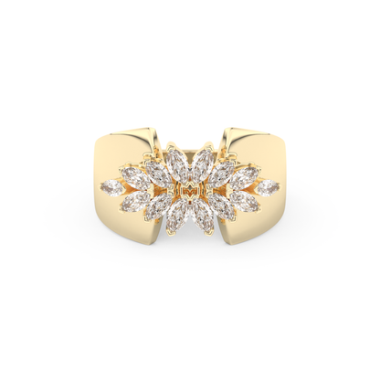 Elena’s Signature Marquise Cluster Ring – 0.75 TCW