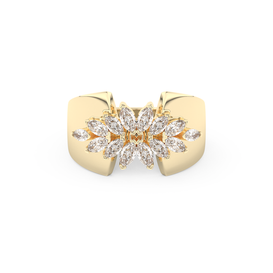 Elena’s Signature Marquise Cluster Ring – 0.75 TCW