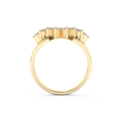 Elena’s Signature Marquise Cluster Ring – 0.75 TCW