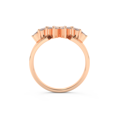 Elena’s Signature Marquise Cluster Ring – 0.75 TCW