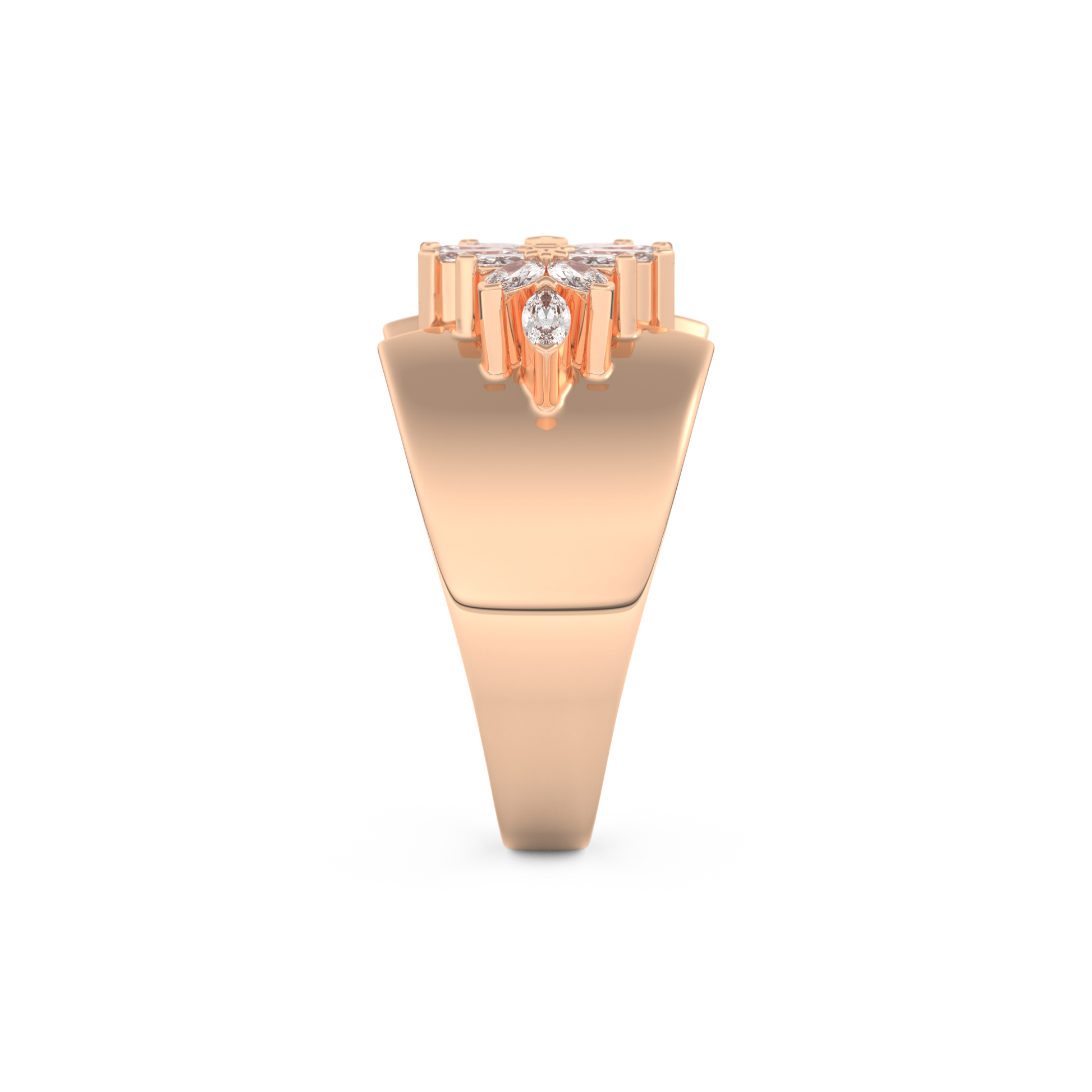 Elena’s Signature Marquise Cluster Ring – 0.75 TCW