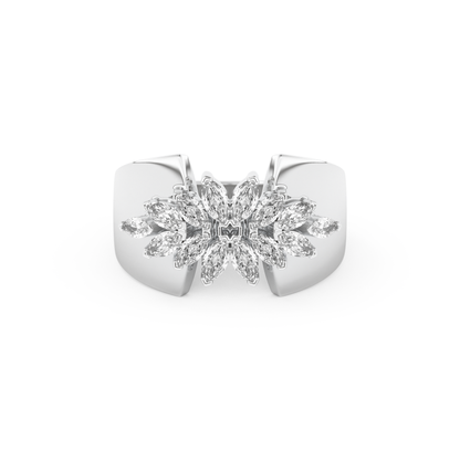 Elena’s Signature Marquise Cluster Ring – 0.75 TCW