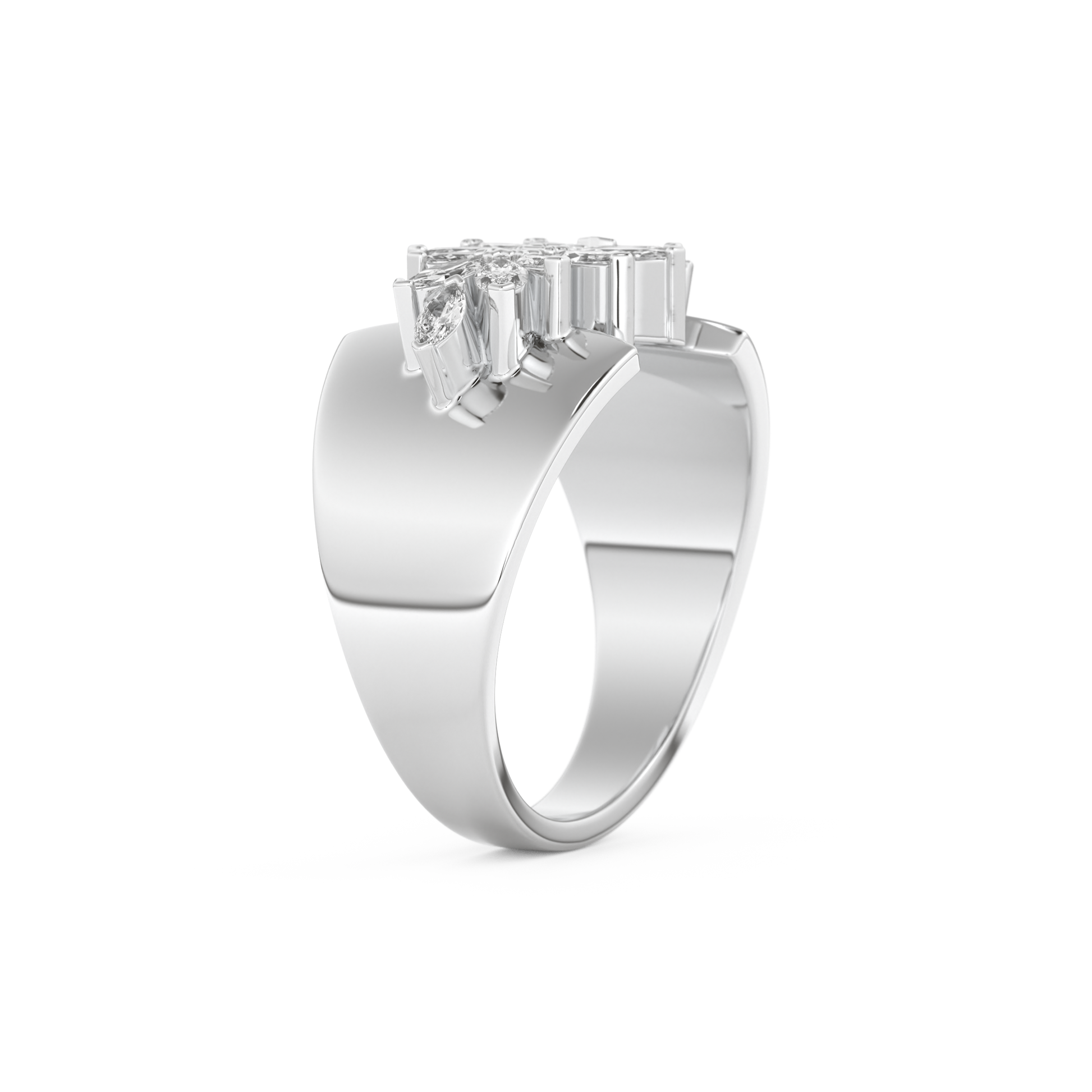 Elena’s Signature Marquise Cluster Ring – 0.75 TCW