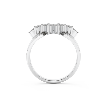 Elena’s Signature Marquise Cluster Ring – 0.75 TCW