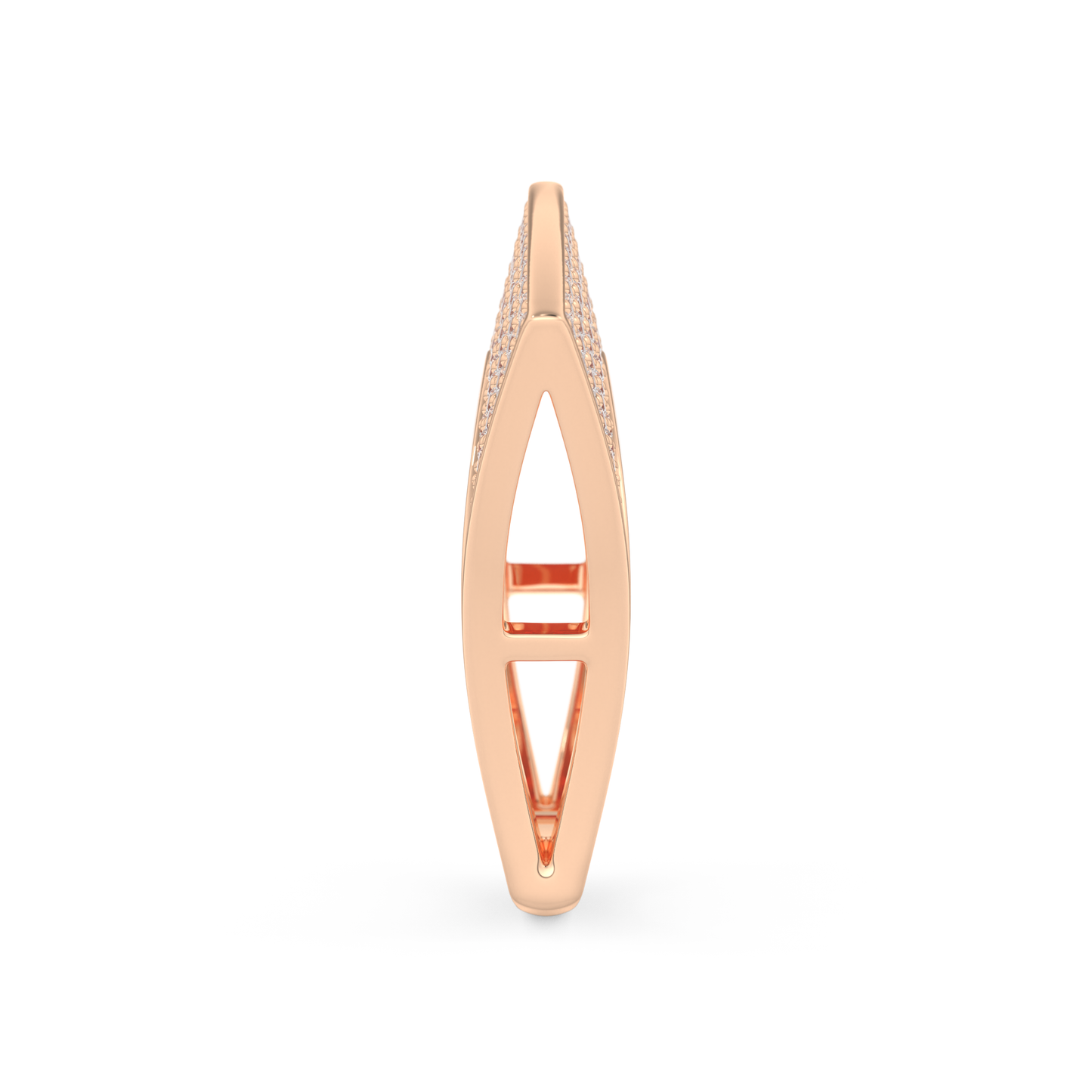 Half Eternity Wedding Band with 1.75 CT Round Cut Moissanite – Yellow, White, or Rose Gold