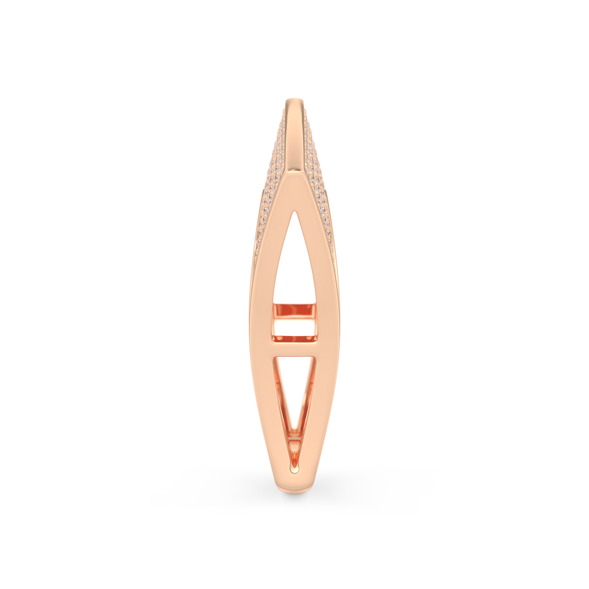 Half Eternity Wedding Band with 1.75 CT Round Cut Moissanite – Yellow, White, or Rose Gold