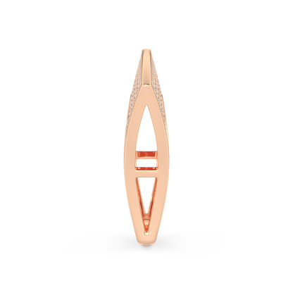 Half Eternity Wedding Band with 1.75 CT Round Cut Moissanite – Yellow, White, or Rose Gold