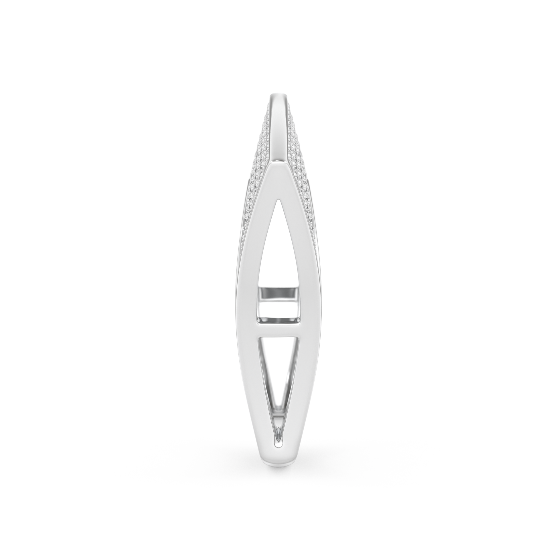 Half Eternity Wedding Band with 1.75 CT Round Cut Moissanite – Yellow, White, or Rose Gold