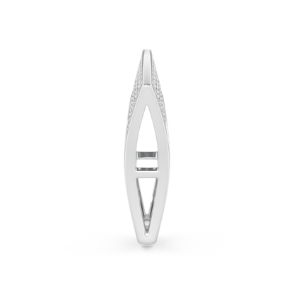 Half Eternity Wedding Band with 1.75 CT Round Cut Moissanite – Yellow, White, or Rose Gold