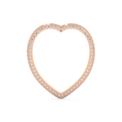 Full Eternity Wedding Band with 0.89 CT Round Cut Moissanite – Yellow, White, or Rose Gold
