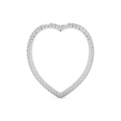Full Eternity Wedding Band with 0.89 CT Round Cut Moissanite – Yellow, White, or Rose Gold