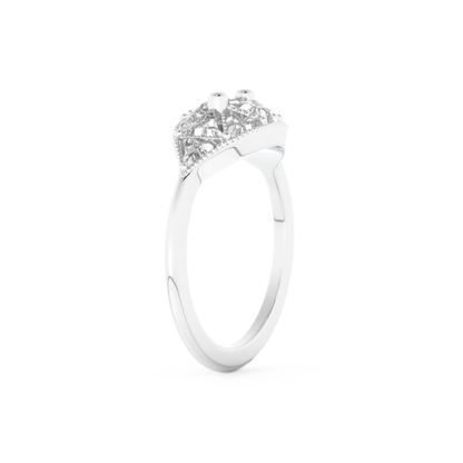 Wedding Band with 1.51 CT Triangle & Baguette Straight Cut Moissanite – Yellow, White, or Rose Gold