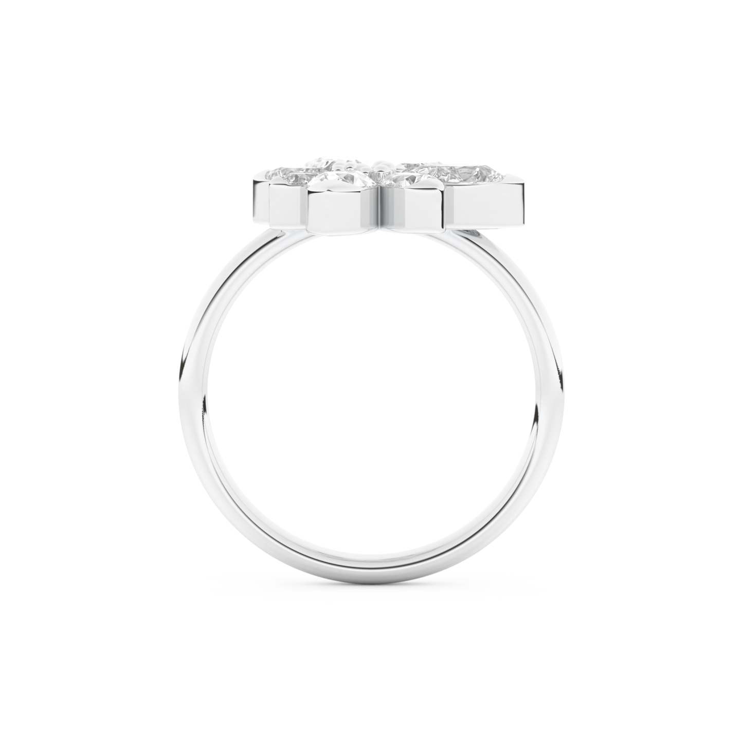 Wedding Band with 1.57 CT Pear Cut Moissanite – Yellow, White, or Rose Gold