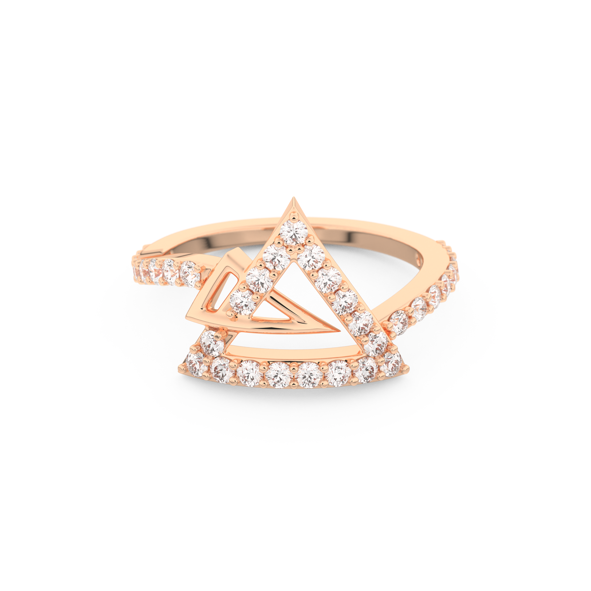 Half Eternity Wedding Band with 0.56 CT Round Cut Moissanite – Yellow, White, or Rose Gold