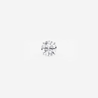 0.8 CT Round Cut Lab Grown Diamond Single Stud Earring