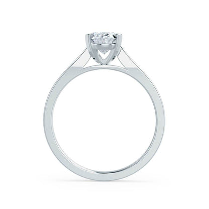 1.20 CT Round Shaped Moissanite Solitaire Engagement Ring 3