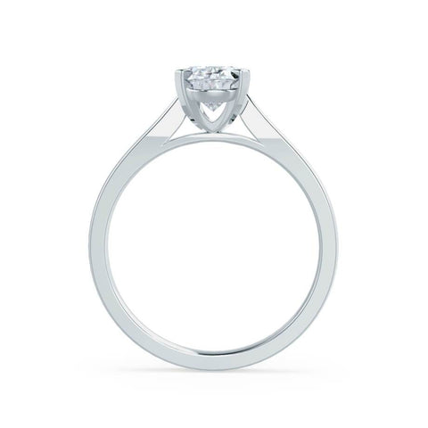 1.20 CT Round Shaped Moissanite Solitaire Engagement Ring 3