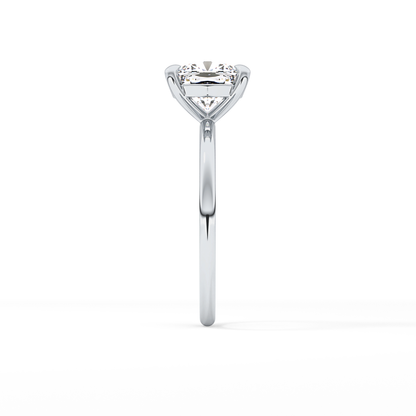 Cushion Solitaire Lab Grown Diamond Engagement Ring