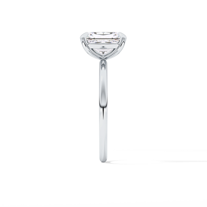Radiant Solitaire Lab Grown Diamond Engagement Ring