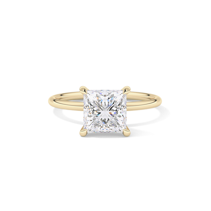 Princess Solitaire Lab Grown Diamond Engagement Ring