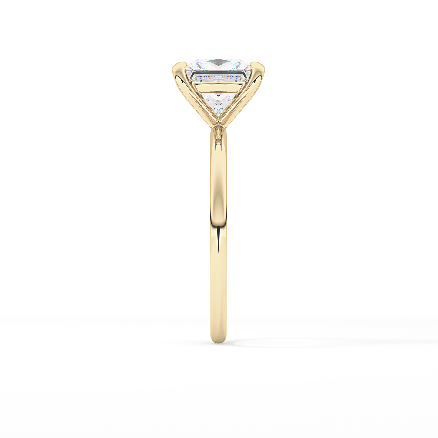 Princess Solitaire Lab Grown Diamond Engagement Ring