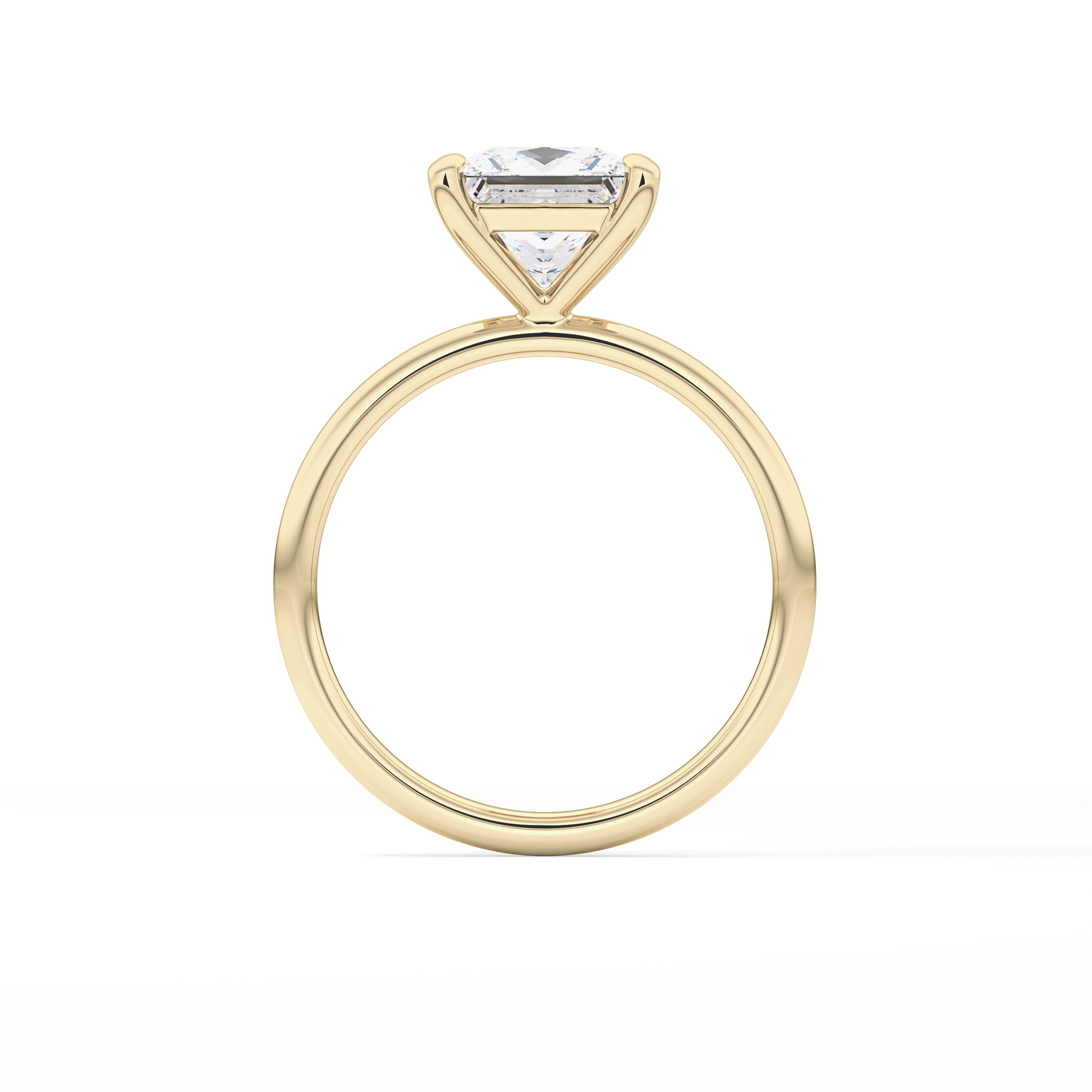 Princess Solitaire Lab Grown Diamond Engagement Ring