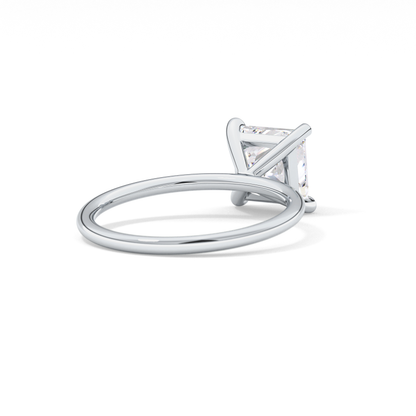 Princess Solitaire Lab Grown Diamond Engagement Ring