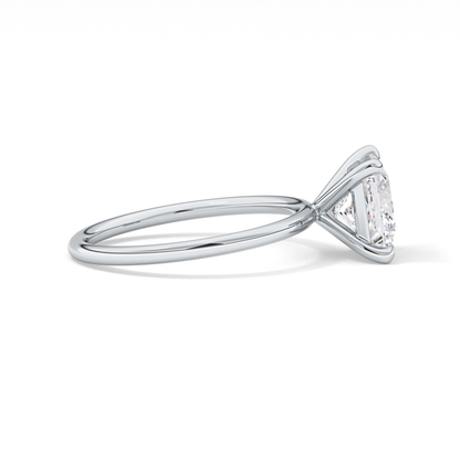 Princess Solitaire Lab Grown Diamond Engagement Ring