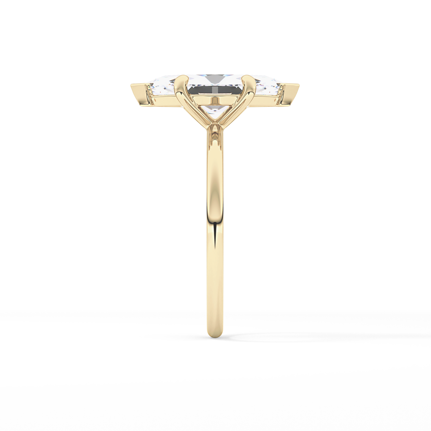 Marquise Solitaire Lab Grown Diamond Engagement Ring