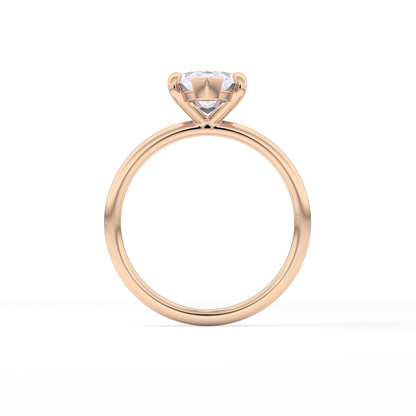 Marquise Solitaire Lab Grown Diamond Engagement Ring