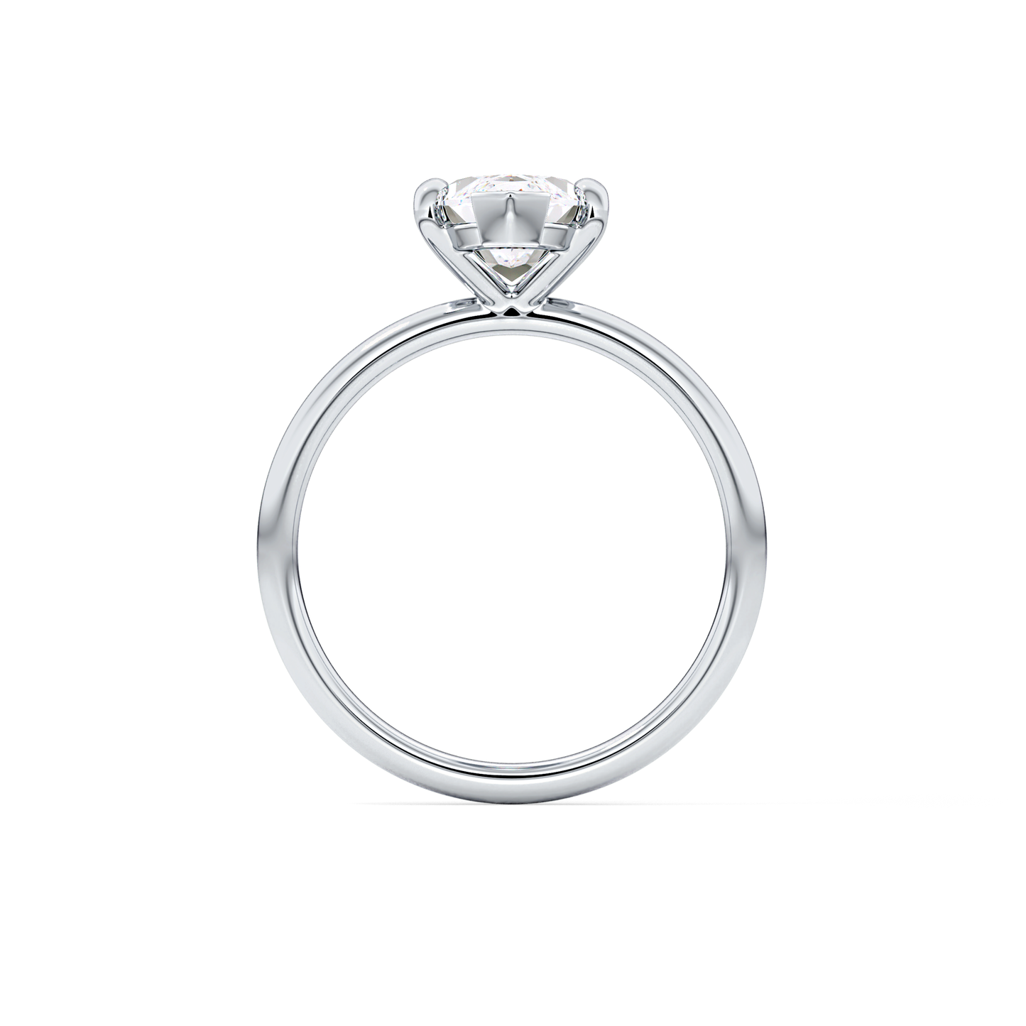 Marquise Solitaire Lab Grown Diamond Engagement Ring