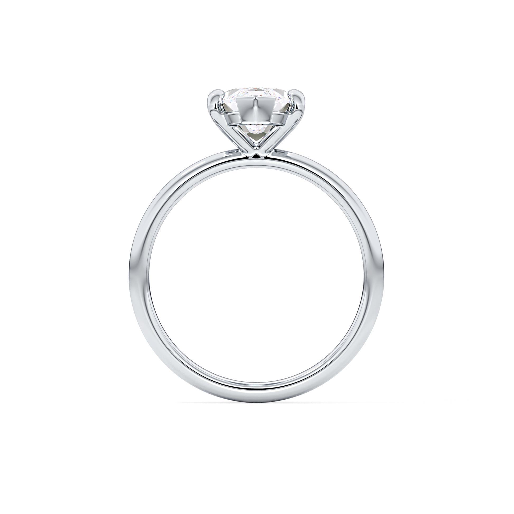 Marquise Solitaire Lab Grown Diamond Engagement Ring