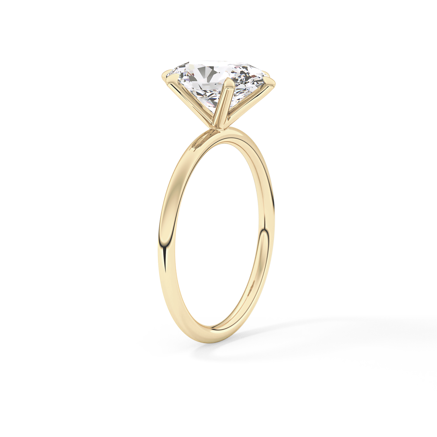 Oval Solitaire Lab Grown Diamond Engagement Ring