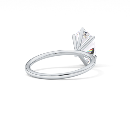Oval Solitaire Lab Grown Diamond Engagement Ring