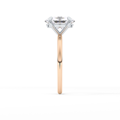 Oval Solitaire Lab Grown Diamond Engagement Ring
