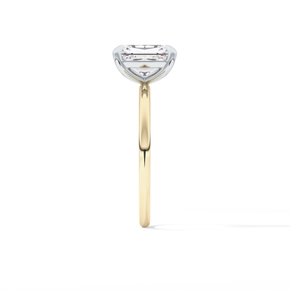 Radiant Solitaire Lab Grown Diamond Engagement Ring