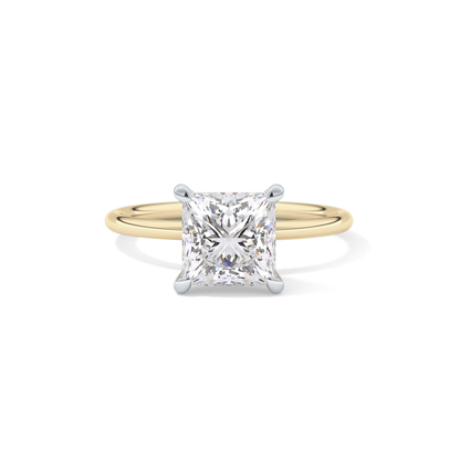Princess Solitaire Lab Grown Diamond Engagement Ring