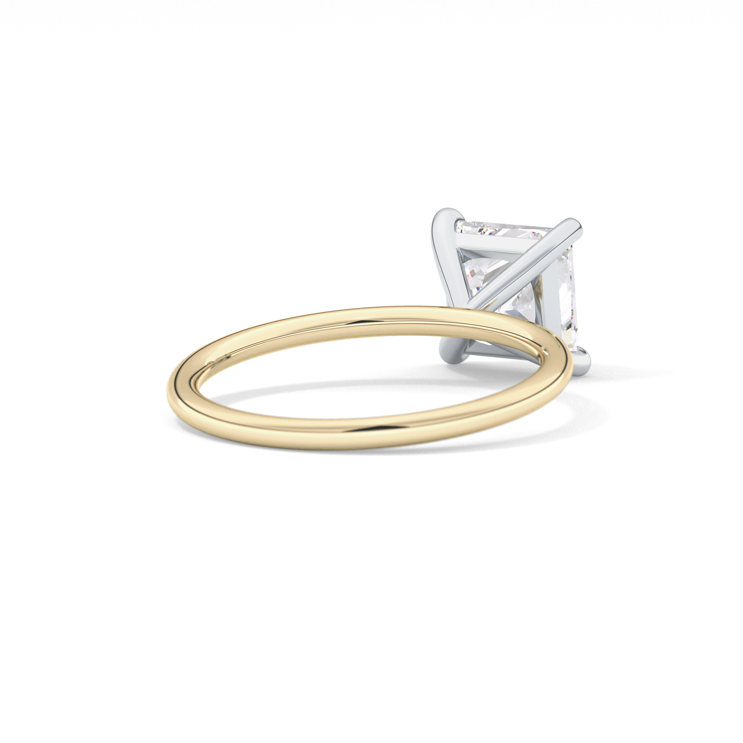 Princess Solitaire Lab Grown Diamond Engagement Ring