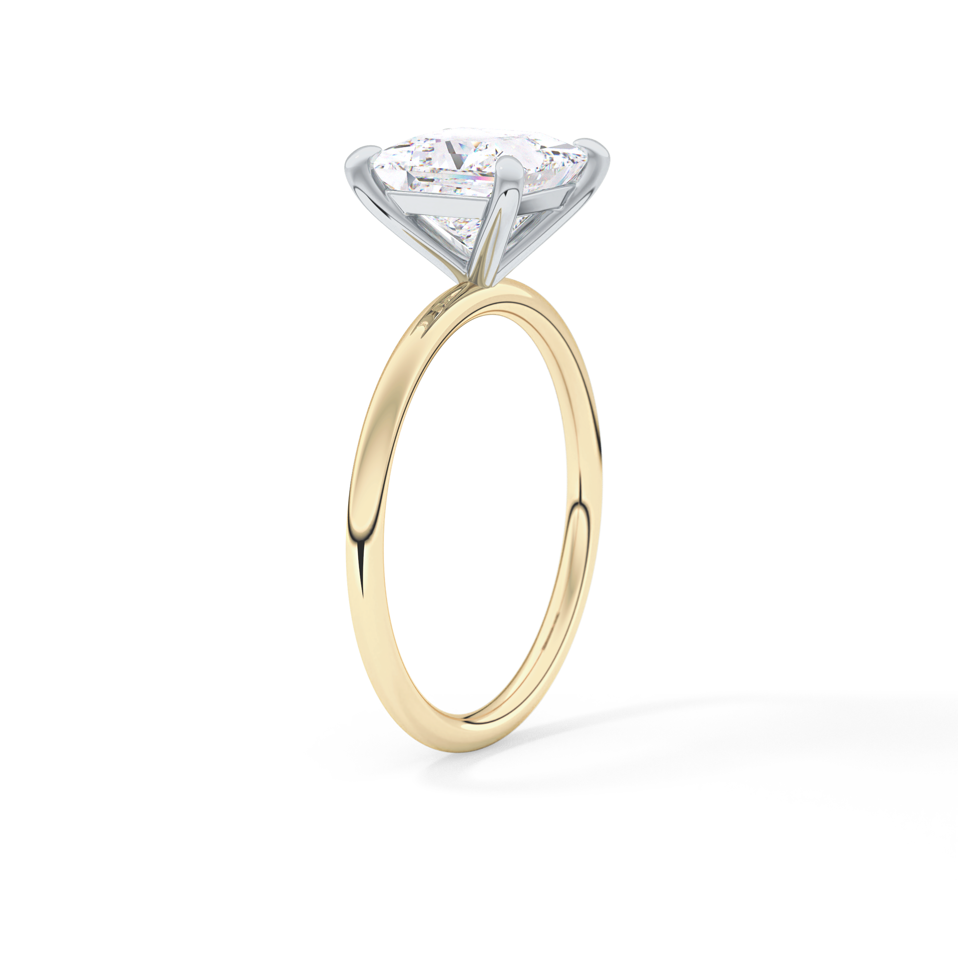 Princess Solitaire Lab Grown Diamond Engagement Ring