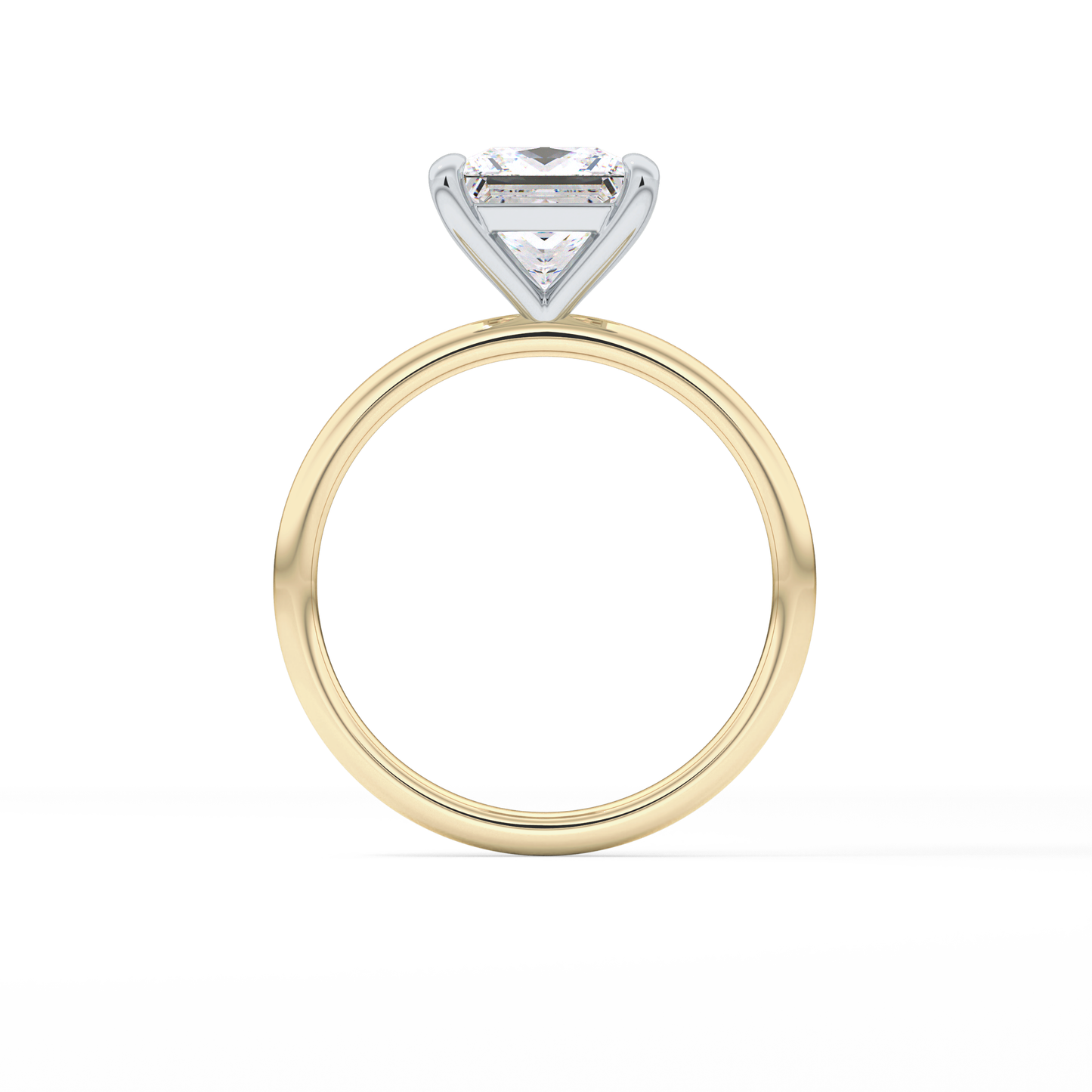 Princess Solitaire Lab Grown Diamond Engagement Ring