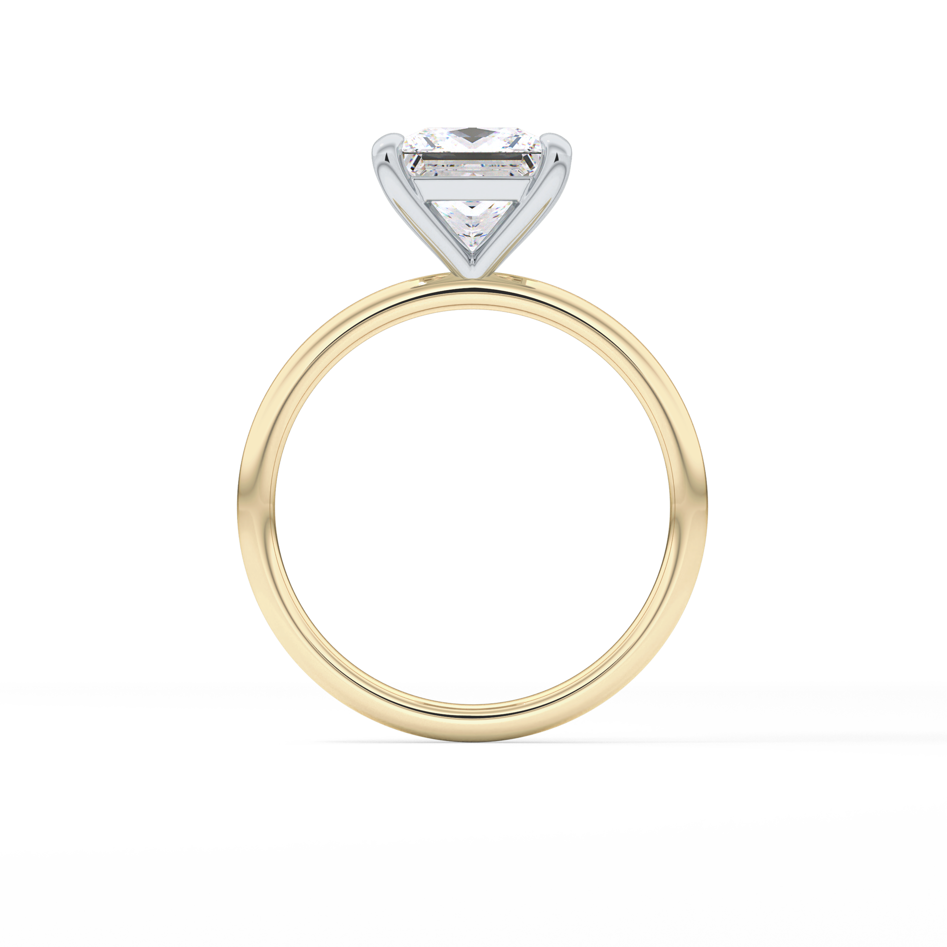 Princess Solitaire Lab Grown Diamond Engagement Ring