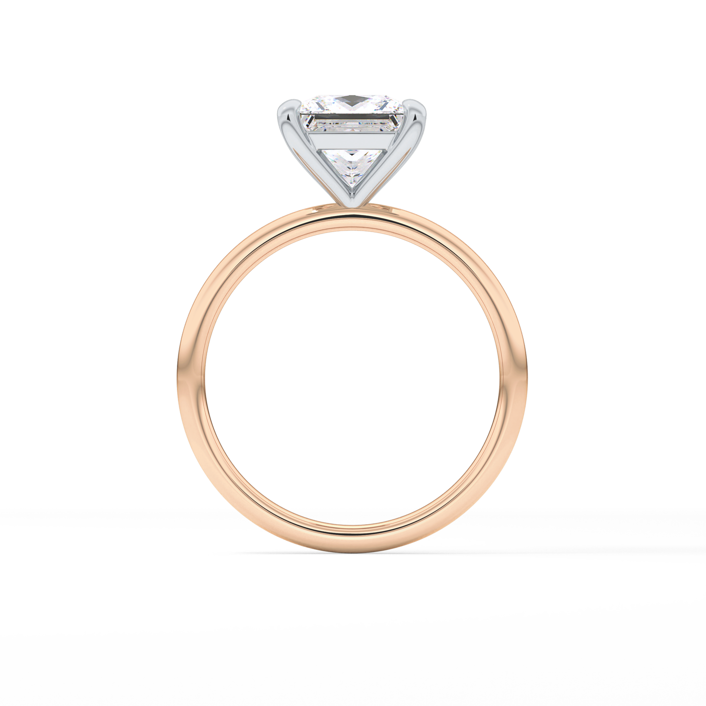 Princess Solitaire Lab Grown Diamond Engagement Ring