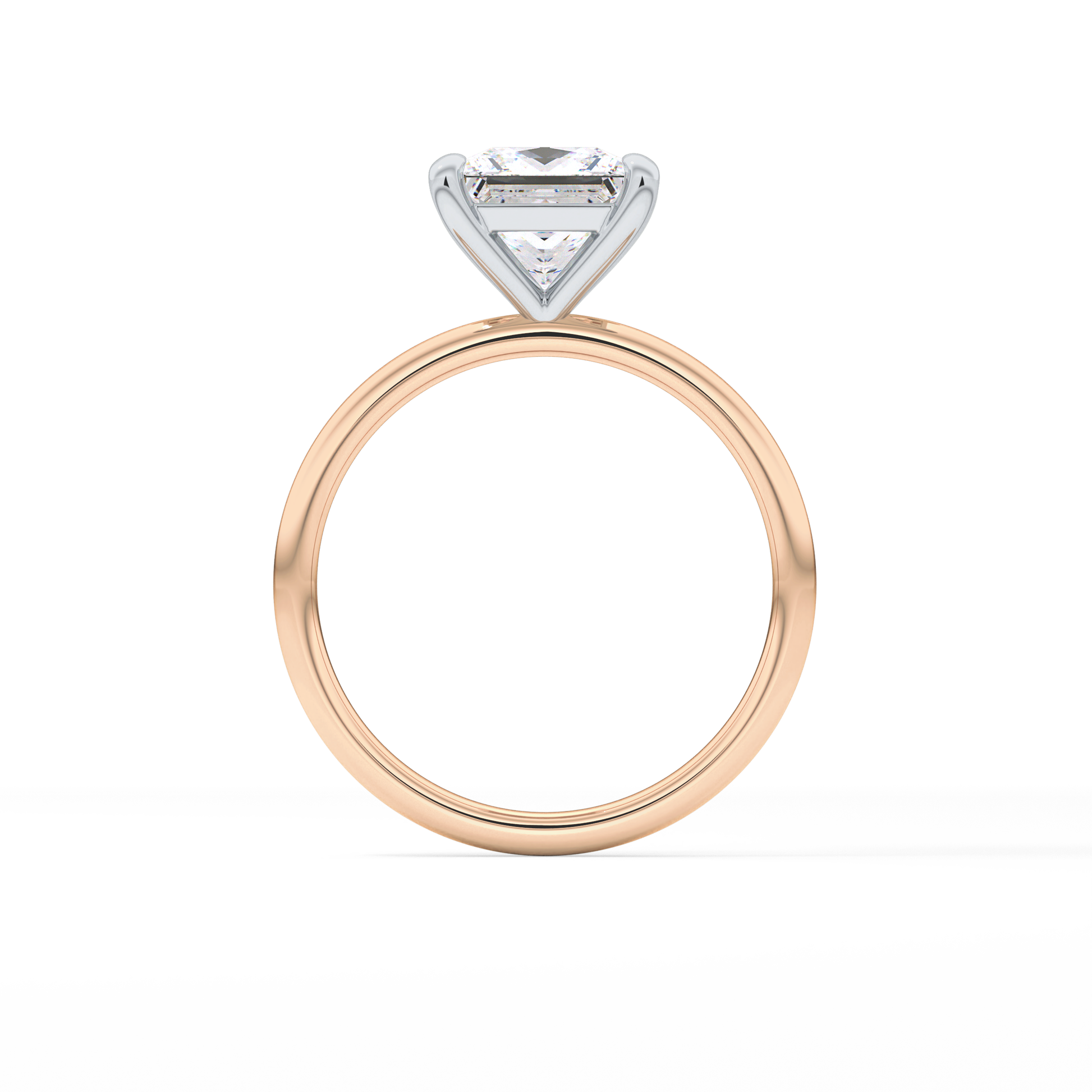 Princess Solitaire Lab Grown Diamond Engagement Ring